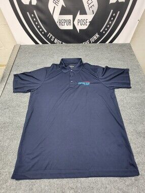 Core365 TForce Freight Mens Polo Blue Size 2XL